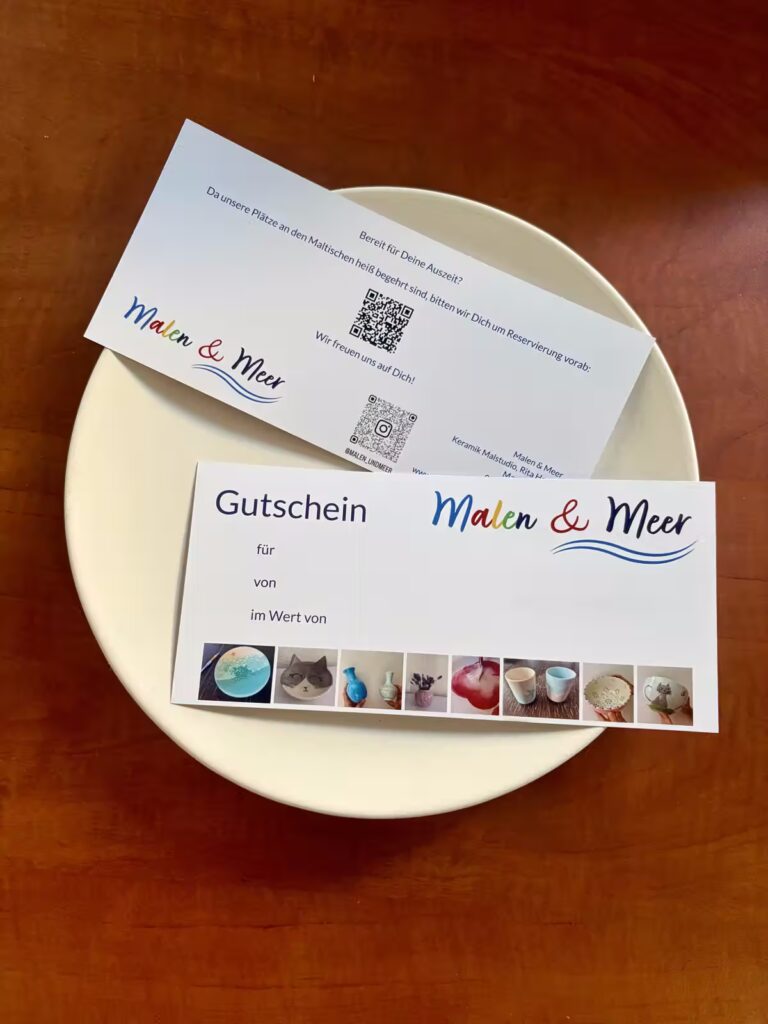 Gutschein für Malen&Meer